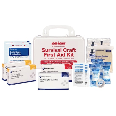 Orion Survival Craft First Aid Kit - Hard Plastic Case 816